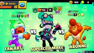 ils ont PAYÉ TRÈS CHER ces SKINS de TOUTE BEAUTÉ ! (brawl stars battle skin)