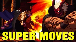 Garou Mark of the Wolves All Super Moves Hidden Potential Arcade NeoGeo