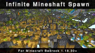 Minecraft Bedrock 1.18.30 Seed: Infinite Mineshaft Spawn