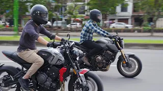 Triumph Trident 660 vs. Honda CB650R: tưởng là Trident ăn đứt nhưng thật ra thì... | Đường 2 Chiều.