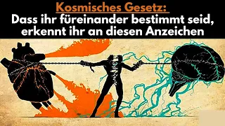 Kosmisches Gesetz: Dass ihr füreinander bestimmt seid, erkennt ihr an diesen Anzeichen.