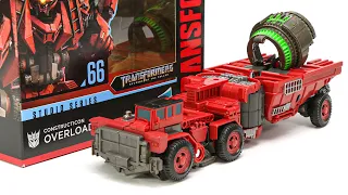 Transformers Movie Devastator Studio Series SS-66 Constructicon Overload Truck Vehicle Robot Toys