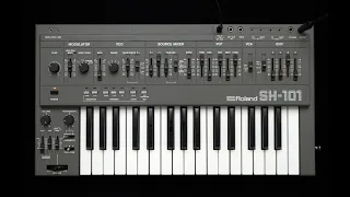 How to use a Roland SH101 Analog Synth complete guided tour