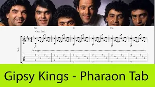 Gipsy Kings - Pharaon Accurate Guitar TAB + Guitar Pro File