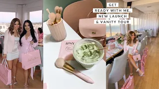 GET READY WITH ME, NEW LAUNCH & MAKEUP VANITY TOUR!💖VLOG 07 SLMISSGLAM