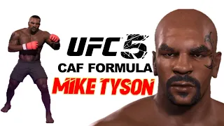 How to create Mike Tyson in UFC 5 (CAF Formula)