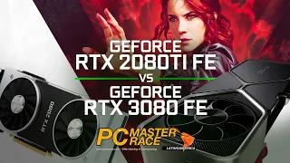 RTX 2080 Ti FE Vs RTX 3080 FE - CONTROL Gameplay [4K @ Max Settings + RTX/DLSS]