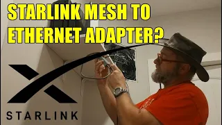 SpaceX Starlink Mesh Router to Ethernet Adapter?