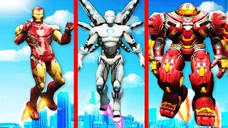 Upgrading IRON MAN into GOD IRON HULKBUSTER In GTA 5.. (Mods)