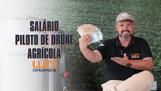 Quanto ganha um piloto de drone agrícola de pulverização em 2024?