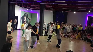 NILETTO танцует на мастер-классе у Егора Хлебникова