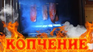 ЧУДО-КОПТИЛКА. ЗА 2 ЧАСА ХОЛОДНОЕ КОПЧЕНИЕ МЯСА И РЫБЫ. ВЕСЬ ПРОЦЕСС