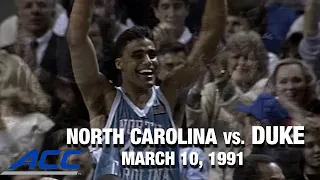 North Carolina vs. Duke Championship Game | ACC Men's Basketball Classic (1991)
