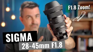 SIGMA 28-45mm F1.8 DG DN | Art 🏆 Das erste Vollformat Zoom mit F1.8! | TEST