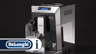 How to clean the milk container after use on your De'Longhi Eletta Cappuccino ECAM 45.760