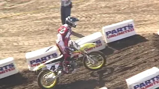 2006 Anaheim 1 practice and special presentation to David Bailey