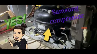 Replacing Samsung compressor