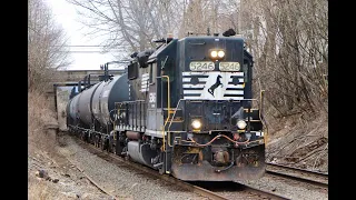 NS H11 solo GP38-2HH and 67Z with a CP Leader  3-14-20