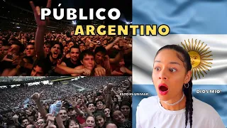 REACCION al BEST CROWD EVER - EL MEJOR PUBLICO DE MUNDO - ARGENTINA por PRIMERA VEZ