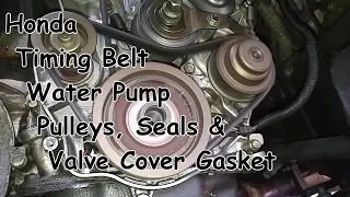 Honda Accord Timing Belt, Water Pump, Pulleys & Seals - (4 cyl. F series 2.3L)