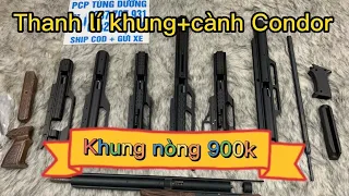 Thanh lí combo khung nòng Condor 900k | khung + cành Condor giá rẻ | Pcp Condor