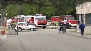 В селе Небуге Туапсинского района на базе отеля «Молния» прошли пожарно-тактические учения