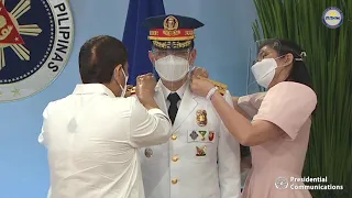 Donning of Rank on General Guillermo Lorenzo Eleazar, Chief of the Philippine National Police