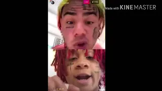 69  and trippie Redd full argument on Instagram live