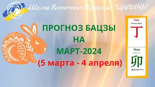 🔥🐇ПРОГНОЗ БАЦЗЫ НА МАРТ 2024!!! ПО ЭЛЕМЕНТУ ЛИЧНОСТИ И ПО ГОДУ РОЖДЕНИЯ!!!🔥🐇