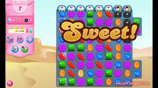 Candy Crush Saga Level 12571 (3 stars, No boosters)