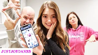 24 Hours Trying To Make My Parents TikTok Famous I JustJordan33