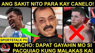 Trainer ni Marquez TINIRA si Canelo! “Si Pacquiao ang Tunay na MALAKAS, hindi ikaw!”