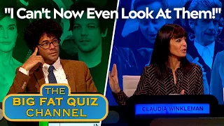 Claudia Winkleman Blushes At Richard's "Get Involved Structurally" Line | Big Fat Quiz