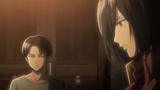 Rivamika | Levi x Mikasa scenes