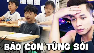 (Talkshow) "Báo con" Tùng Sói nghịch ngợm ở trường và pha kèm con học đi vào lòng đất.