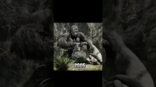 Evolution of King Kong 1933-2024