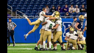 2022 MHSAA D7 Football Finals: Jackson Lumen Christi 15 vs TC St. Francis 12 (November 26, 2022)