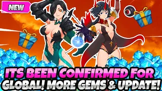 *ITS BEEN CONFIRMED FOR GLOBAL!* SO MANY FREE GEMS!! NEW UPDATE, CONTENT & REWARDS (7DS Grand Cross)