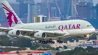 25 VERY SMOOTH AIRCRAFT LANDINGS | 747 A380 777 A350 | Sydney Airport Plane Spotting