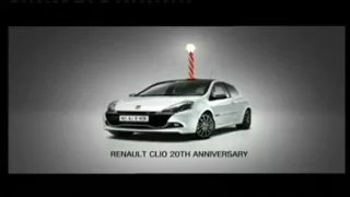 Renault Clio '20th Anniversary' UK advert (May 2010)