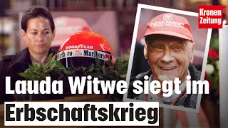 Niki Laudas Witwe siegt im Erbschaftskrieg | krone.tv NEWS