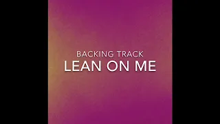 Backing Track Lean On Me