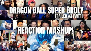 Dragon Ball Super Broly Trailer 3 REACTION MASHUP [Part 1]