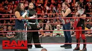 The Hardy Boyz congratulate new Raw Tag Team Champions Rollins & Ambrose: Raw, Aug. 21, 2017