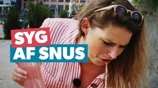 DR-journalist brækker sig i snus-quiz