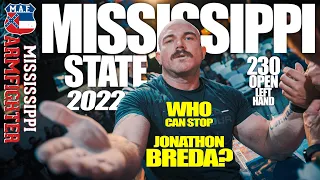 2022 Mississippi State Armwrestling | 230 Pro Left Hand - WHO WANTS IT?