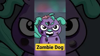 ZOMBIE DOG #avocadocouple #zombie #shorts