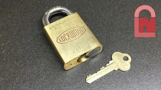 Standard Lockwood 234/45 Padlock Picked