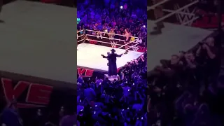 The Undertaker entrance at wwe live at Madison Square Garden