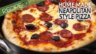 When you really feel like pizza at home! Try this Amazing Neapolitan Style Pizza